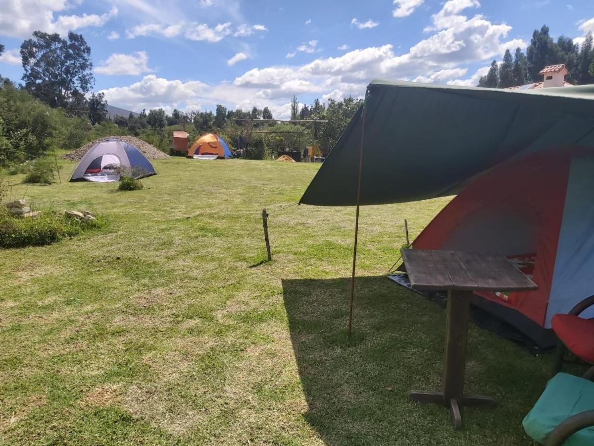 Hospedaje Y Zona De Camping Pistacho Pensionat Villa de Leyva Eksteriør billede